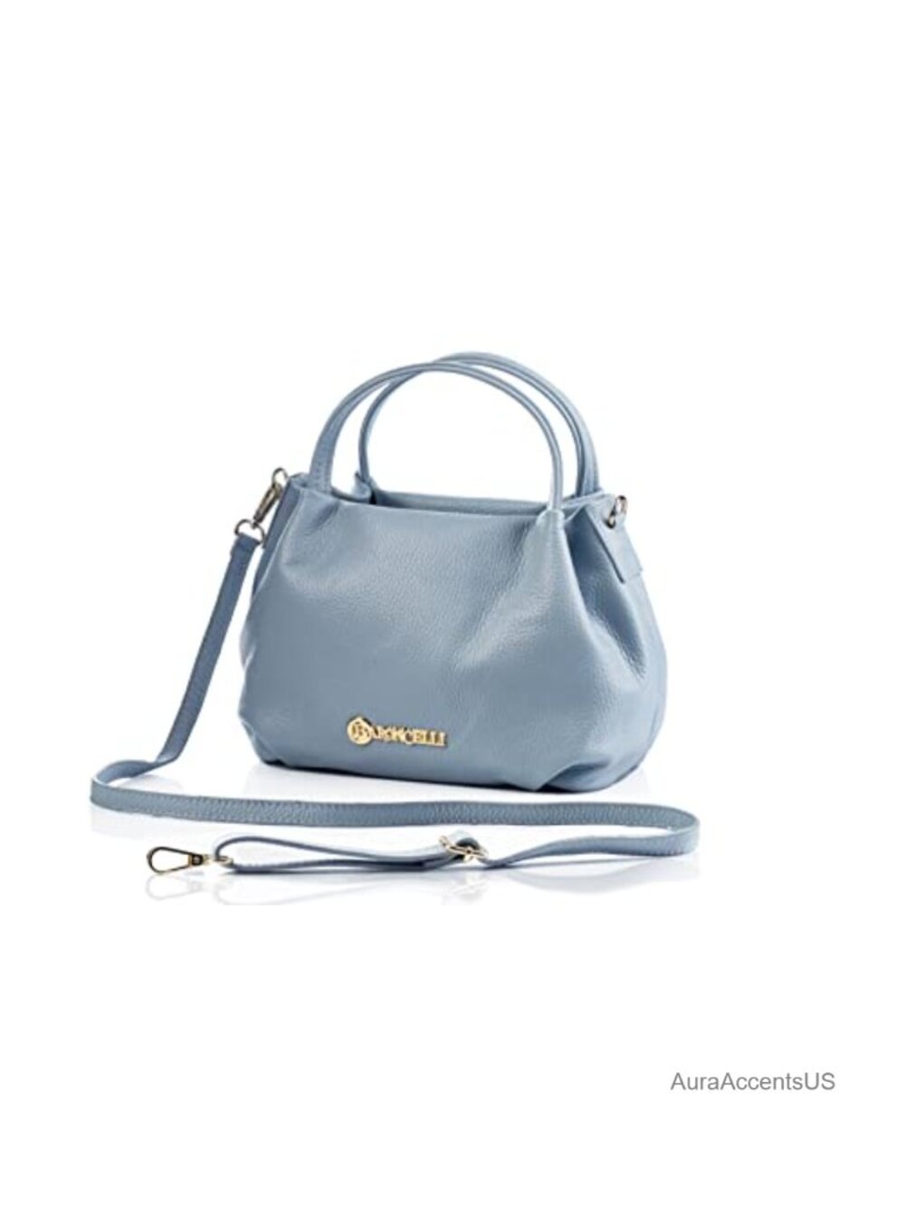 Italian Leather Satchel Crossbody Bag Soft Shoulder Handbag Women
